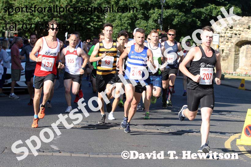 Hexham 10k, 2018 Hexham Half Marathon/10k5k. Photo: David T. Hewitson/Sports for All Pics